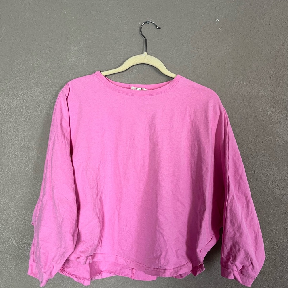 Pink Dolman Top